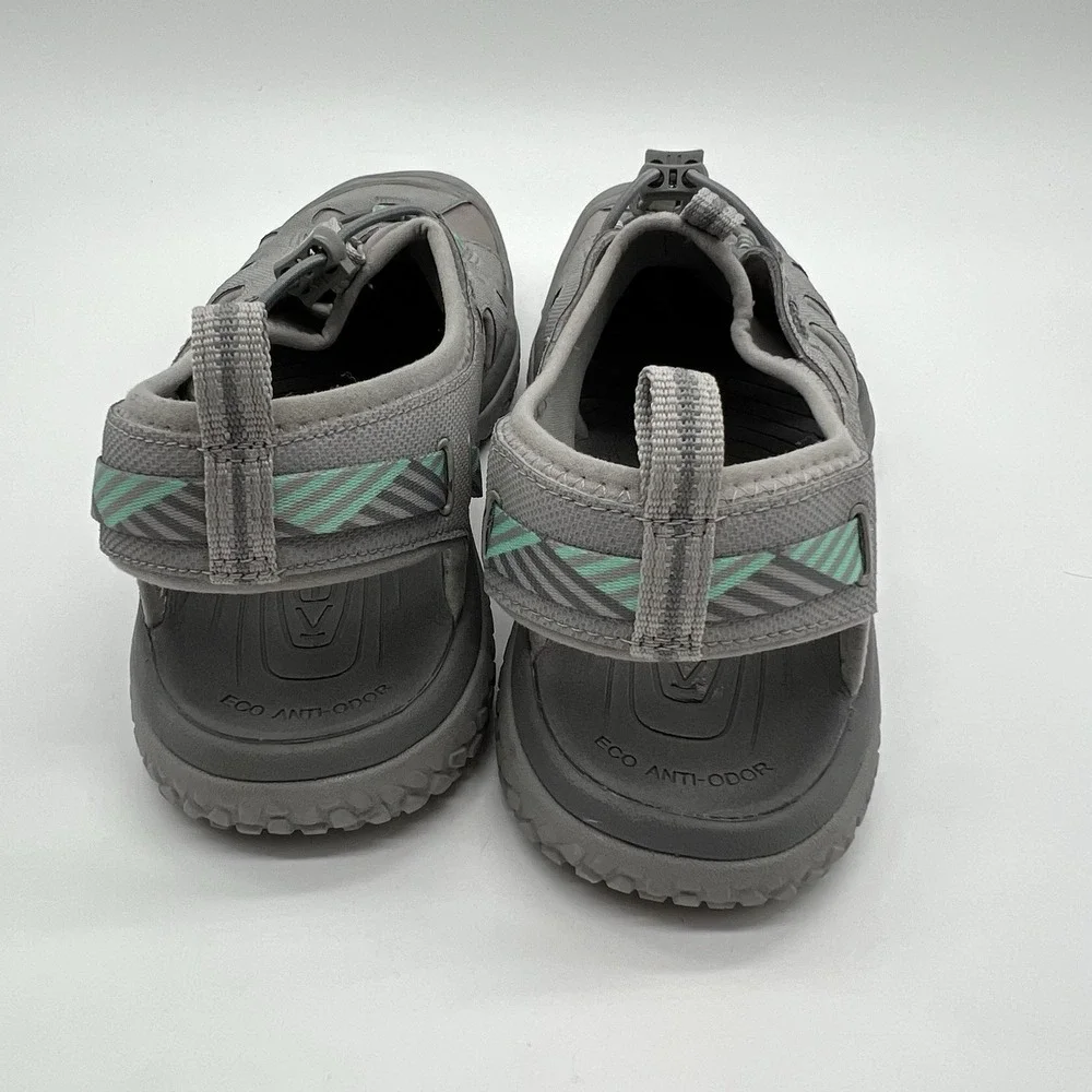 Keen SOLR Sandals Women's‎ Sz 10.5 Light Gray Ocean Wave Water Shoes